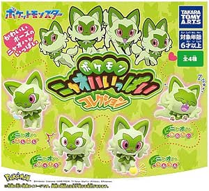 精灵宝可梦 猫咪周边收藏品扭蛋机随机1款